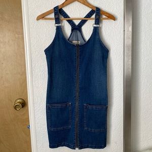 Jean Zip Up Dress